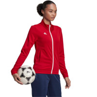 Bluza damska adidas Entrada 22 Track Jacket czerwona H57562