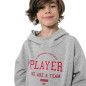 Bluza dla chłopca 4F chłodny jasny szary melanż HJZ22 JBLM006 27M Bluza dla chłopca 4F chłodny jasny szary melanż HJZ22 JBLM006 27M
