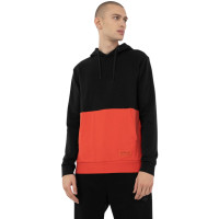 Bluza męska 4F czarno-pomarańczowa H4Z22 BLM027 20S