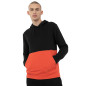 Bluza męska 4F czarno-pomarańczowa H4Z22 BLM027 20S Bluza męska 4F czarno-pomarańczowa H4Z22 BLM027 20S