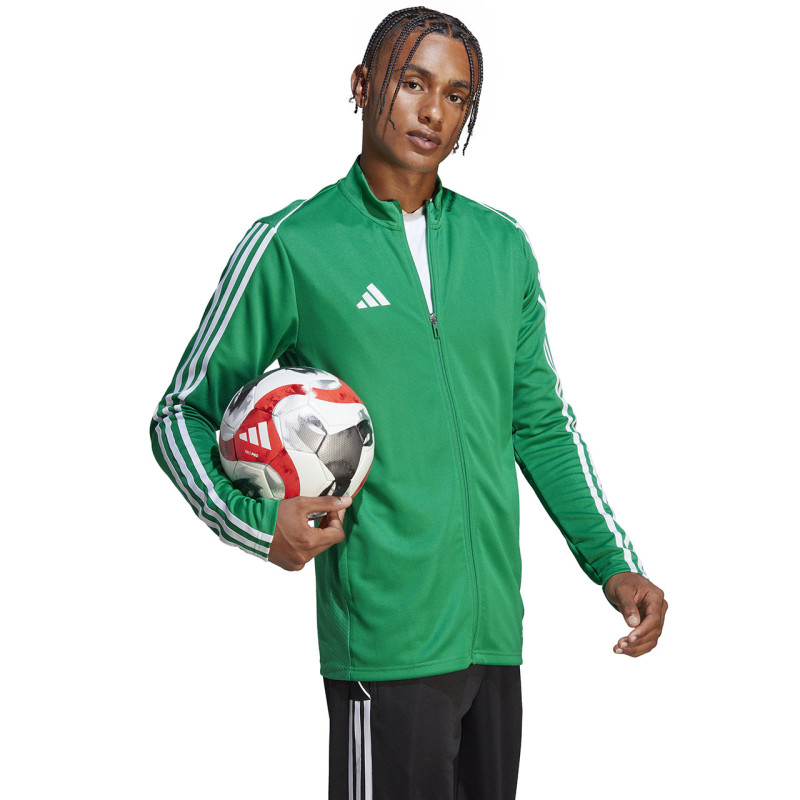 Bluza męska adidas Tiro 23 League Training Track Top zielona IC7875 Bluza męska adidas Tiro 23 League Training Track Top zielona IC7875