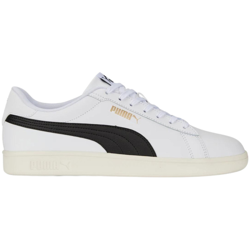 Buty Puma Smash 3.0 L biało-czarne 390987 03 Buty Puma Smash 3.0 L biało-czarne 390987 03