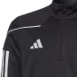 Bluza dla dzieci adidas Tiro 23 League Training Top czarno-biała HS3487 Bluza dla dzieci adidas Tiro 23 League Training Top czarno-biała HS3487