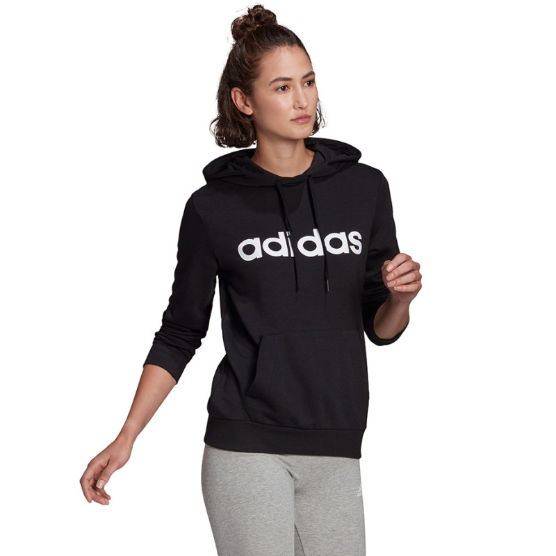 Bluza damska adidas Essentials Hoodie czarna GL0635 Bluza damska adidas Essentials Hoodie czarna GL0635