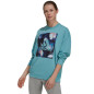 Bluza damska adidas uforu Sweatshirt niebieska GS3893