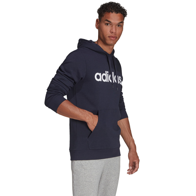 Bluza męska adidas Essentials Linear granatowa GK9068 Bluza męska adidas Essentials Linear granatowa GK9068