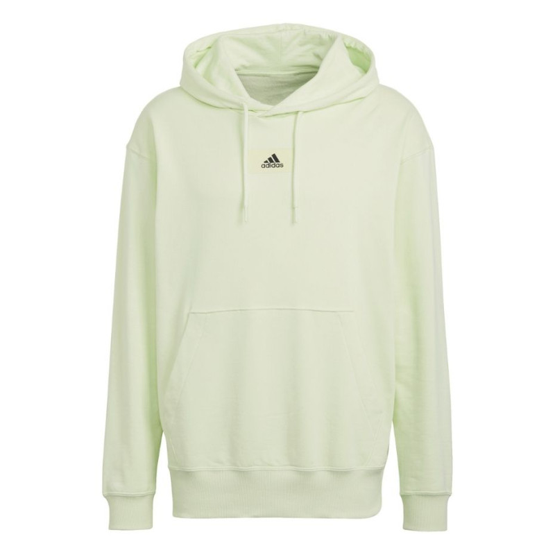 Bluza męska adidas Essentials FeelVivid Cotton Hoodie zielona HE4359 Bluza męska adidas Essentials FeelVivid Cotton Hoodie zielona HE4359