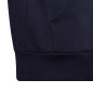 Bluza dla dzieci adidas Colorblock Fleece biało-granatowa HC5659 Bluza dla dzieci adidas Colorblock Fleece biało-granatowa HC5659