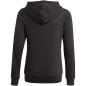 Bluza dla dzieci adidas Essentials Full-Zip Hoodie HD czarna GN4050 Bluza dla dzieci adidas Essentials Full-Zip Hoodie HD czarna GN4050