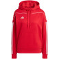 Bluza damska adidas Tiro 23 League Sweat Hoodie czerwona HS7234