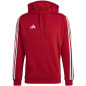 Bluza męska adidas Tiro 23 League Sweat Hoodie czerwono-biała HS3600 Bluza męska adidas Tiro 23 League Sweat Hoodie czerwono-biała HS3600
