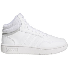 Buty dziecięce adidas Hoops Mid białe GW0401