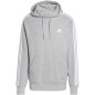 Bluza męska adidas Essentials French Terry 3-Stripes Hoodie szara IC0437 Bluza męska adidas Essentials French Terry 3-Stripes Hoodie szara IC0437