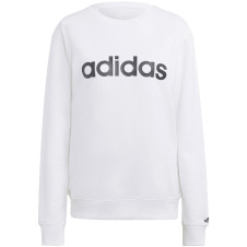 Bluza damska adidas Essentials Linear French Terry biała IC6879