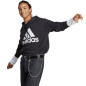 Bluza męska adidas Essentials French Terry Big Logo Hoodie czarna IC9363 Bluza męska adidas Essentials French Terry Big Logo Hoodie czarna IC9363