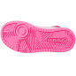 Buty dla dzieci adidas Hoops Mid biało-różowe IF2722 Buty dla dzieci adidas Hoops Mid biało-różowe IF2722