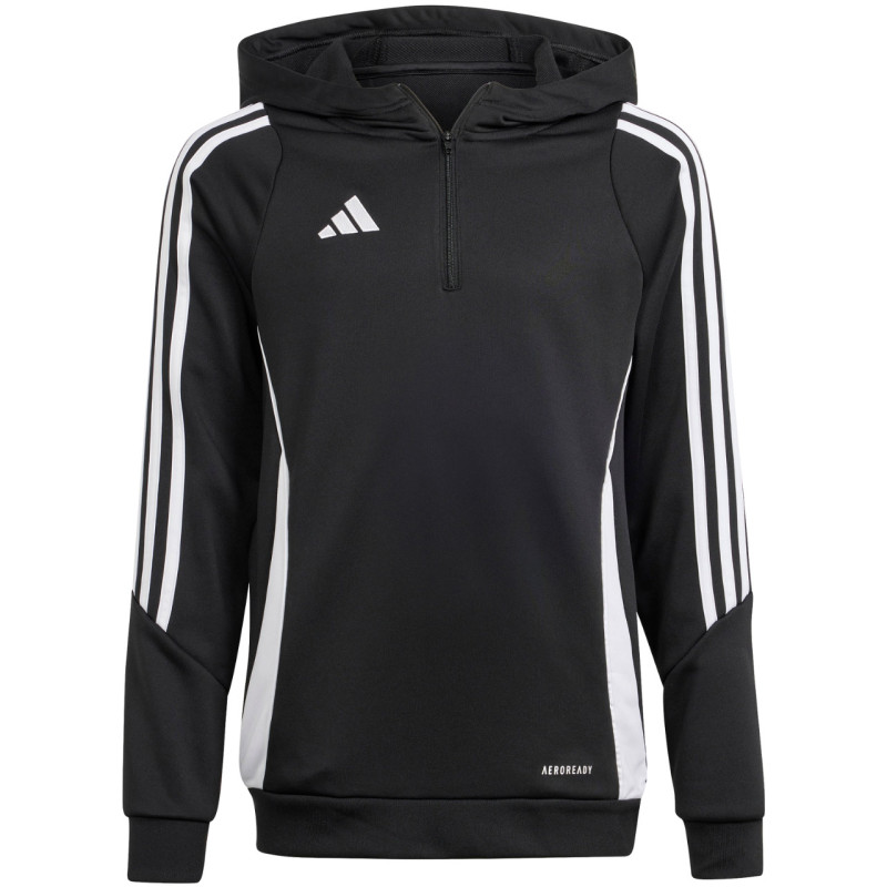 Bluza dla dzieci adidas Tiro 24 Training Hoodie czarna IJ9960