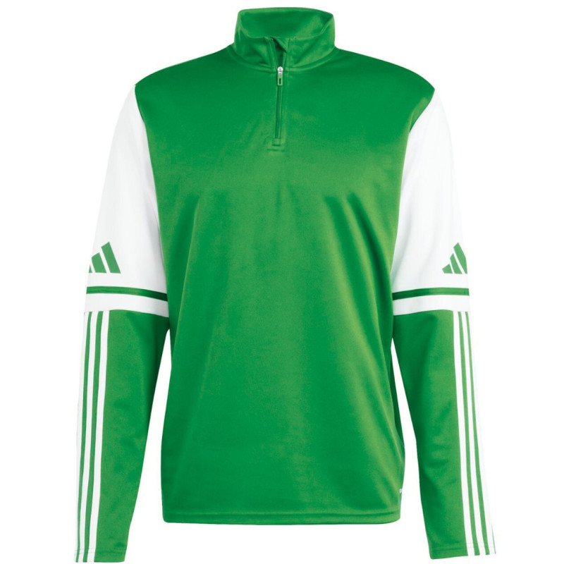 Bluza męska adidas Squadra 25 Training Top zielono-biała JP3161 Bluza męska adidas Squadra 25 Training Top zielono-biała JP3161