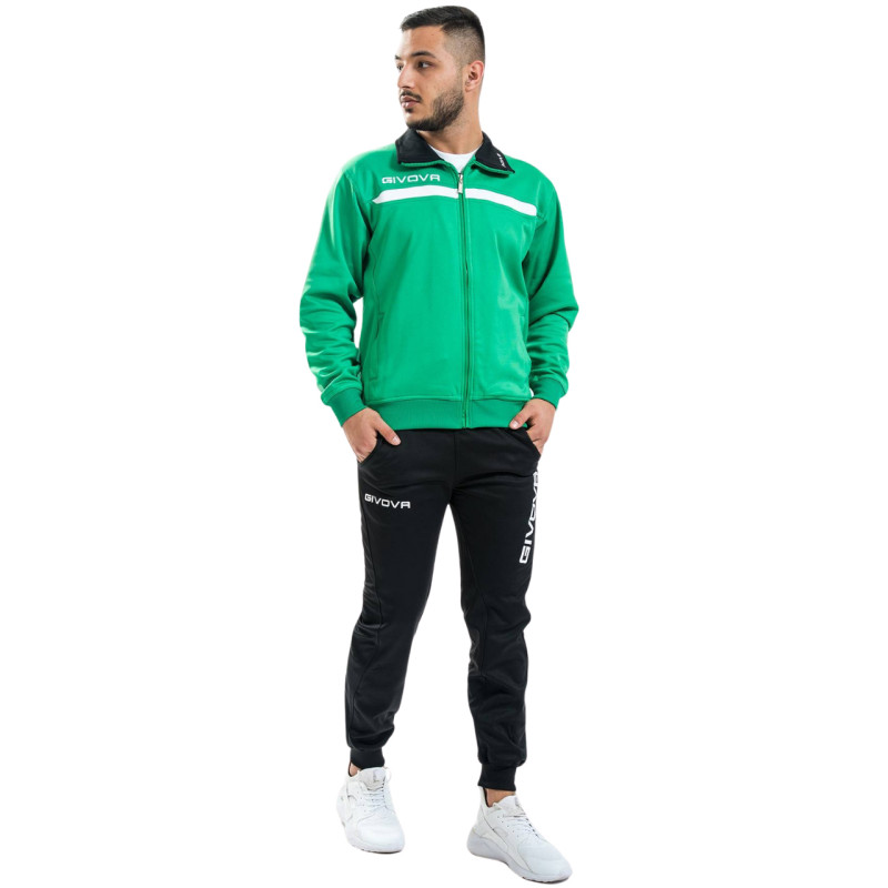 Dres Givova Tuta Givova One zielono-czarny TT012 1310 Dres Givova Tuta Givova One zielono-czarny TT012 1310