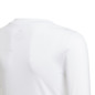 Koszulka dla dzieci adidas Team Base Tee biała GN5713 Koszulka dla dzieci adidas Team Base Tee biała GN5713