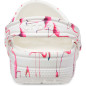 Chodaki dla dzieci Crocs Classic Party Kids biało-różowe 207826 1CW Chodaki dla dzieci Crocs Classic Party Kids biało-różowe 207826 1CW