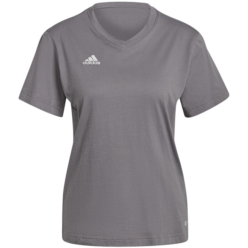 Koszulka damska adidas Entrada 22 Jersey szara HC0439 Koszulka damska adidas Entrada 22 Jersey szara HC0439