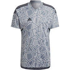 Koszulka męska adidas Condivo 22 Goalkeeper Jersey Short Sleeve szara HB1622