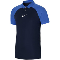Koszulka męska Academy PR SS Polo K granatowo-niebieska DH9228 451