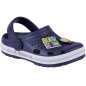 Chodaki dla dzieci Coqui Lindo granatowo-białe 6423-415-2132 Chodaki dla dzieci Coqui Lindo granatowo-białe 6423-415-2132