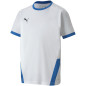 Koszulka dla dzieci Puma teamGOAL 23 Jersey biało-niebieska 704160 12 Koszulka dla dzieci Puma teamGOAL 23 Jersey biało-niebieska 704160 12