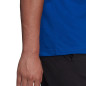 Koszulka męska adidas Essentials 3-Stripes Tee niebieska HE4410 Koszulka męska adidas Essentials 3-Stripes Tee niebieska HE4410