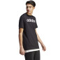 Koszulka męska adidas Essentials Single Jersey Linear Embroidered Logo Tee czarna IC9274 Koszulka męska adidas Essentials Single Jersey Linear Embroidered Logo Tee czarna IC9274