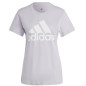 Koszulka damska adidas Loungwear Essentials Logo Tee fioletowa IC0633 Koszulka damska adidas Loungwear Essentials Logo Tee fioletowa IC0633