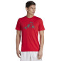 Koszulka męska adidas Train Essentials Seasonal Training Graphic czerwona IJ9604 Koszulka męska adidas Train Essentials Seasonal Training Graphic czerwona IJ9604