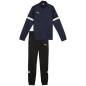 Dres dla dzieci Puma Team Rise granatowo-czarny 658655 06