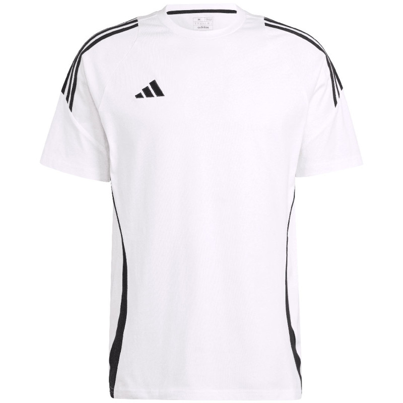 Koszulka męska adidas Tiro 24 Sweat biała IR9353 Koszulka męska adidas Tiro 24 Sweat biała IR9353