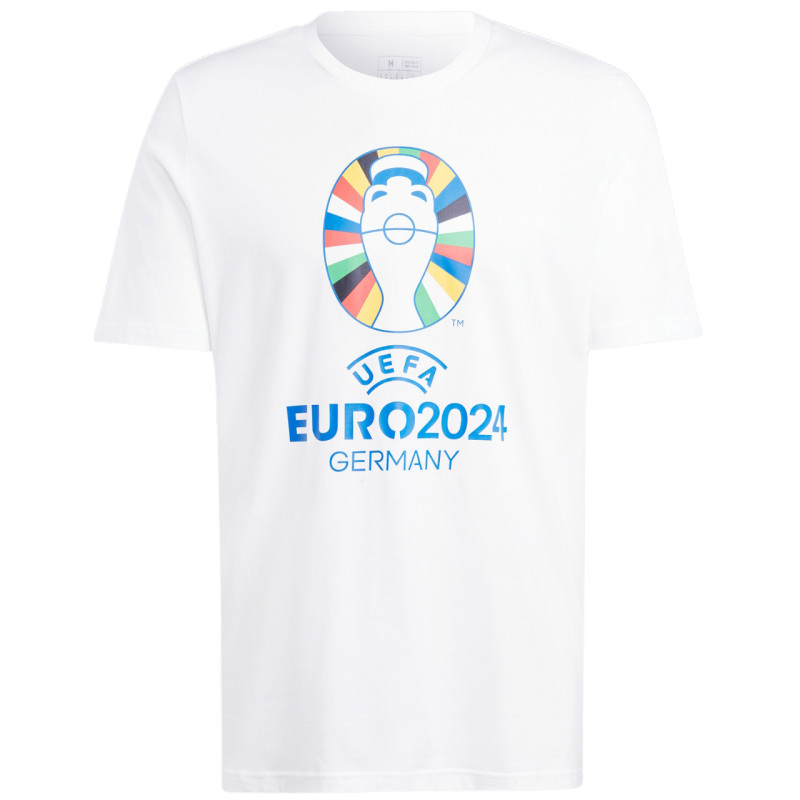 Koszulka męska adidas Euro24 biała IT9290 Koszulka męska adidas Euro24 biała IT9290