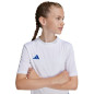 Koszulka dla dzieci adidas Tabela 23 Jersey biało-niebieska JJ1154 Koszulka dla dzieci adidas Tabela 23 Jersey biało-niebieska JJ1154