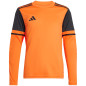 Koszulka bramkarska dla dzieci adidas Squadra 25 Long Sleeve pomarańczowa JJ1941 Koszulka bramkarska dla dzieci adidas Squadra 25 Long Sleeve pomarańczowa JJ1941