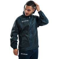 Kurtka Givova Rain Basico granatowa RJ001 0004