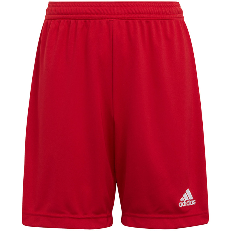Spodenki dla dzieci adidas Entrada 22 czerwone H57501 Spodenki dla dzieci adidas Entrada 22 czerwone H57501