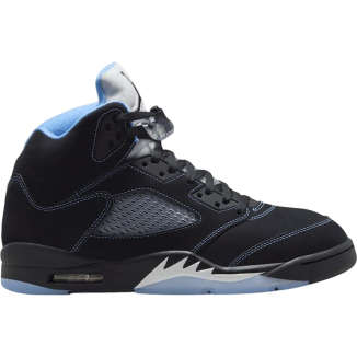Buty męskie Jordan 5 Retro Black University Blue (2026)