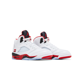 Buty męskie Jordan 5 Retro Fire Red Black Tongue (2025)