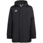 Kurtka dla dzieci adidas Entrada 22 Stadium czarna IB6078 Kurtka dla dzieci adidas Entrada 22 Stadium czarna IB6078