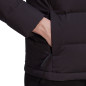 Kurtka damska adidas Helionic Hooded Down czarna HG8747 Kurtka damska adidas Helionic Hooded Down czarna HG8747