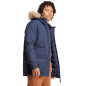 Kurtka męska adidas Parka Hooded Fur granatowa IK0552 Kurtka męska adidas Parka Hooded Fur granatowa IK0552