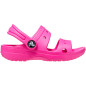 Sandały dla dzieci Crocs Classic Kids Sandals T różowe 207537 6UB Sandały dla dzieci Crocs Classic Kids Sandals T różowe 207537 6UB
