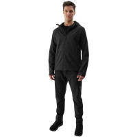 Kurtka męska softshell 4F M283 głęboka czerń 4FWAW24TSOFM283 20S