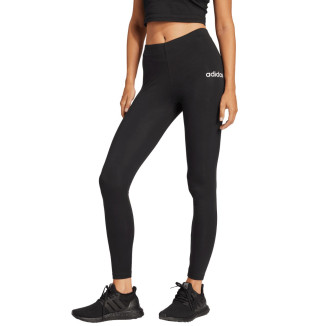 Legginsy damskie adidas Essentials Linear Cotton czarne JG8621