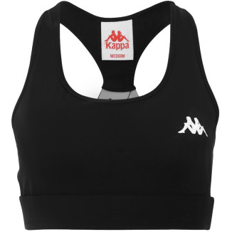 Stanik sportowy damski Kappa EBBA czarny 305040 005
